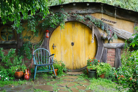 Hobbiton Movie Set