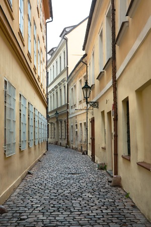 Narrow Streets of Pragueの写真素材