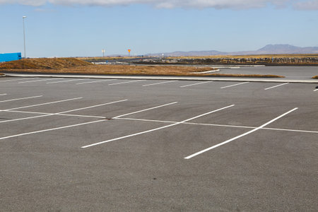 Empty parking places