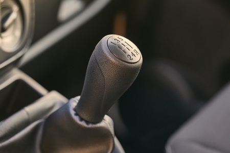 Manual gear stickの写真素材