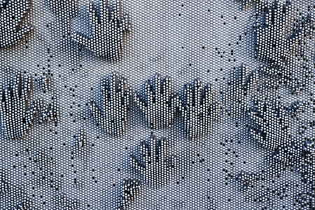 Hand shape in a board