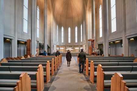 Modern Cathedral Interior