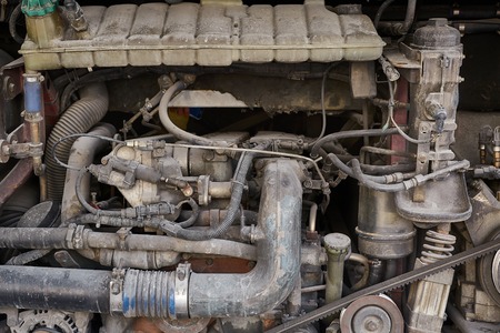 Bus Engine Problemの写真素材