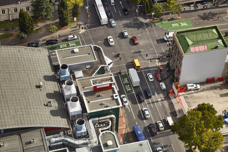 Urban traffic from above