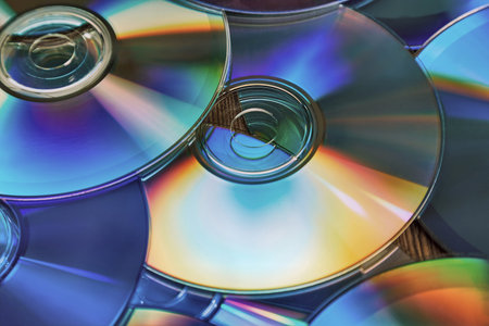 CD shiny background