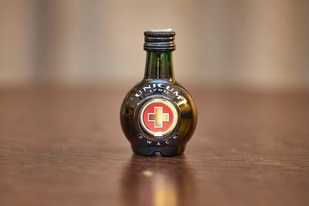 Zwack Unicum small bottleのeditorial素材