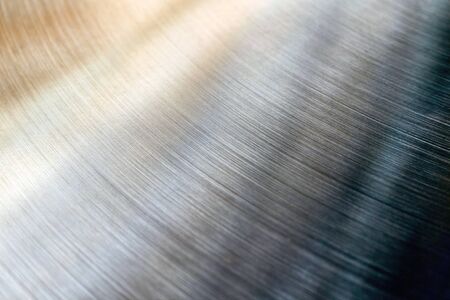 Shiny background brused metal surfaceの写真素材