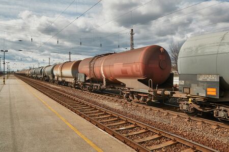 Freight Train Wagonの写真素材