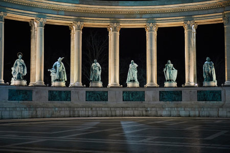Heroes Square in Budapest