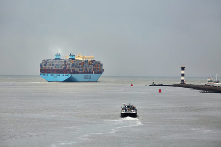 Huge Container Ship