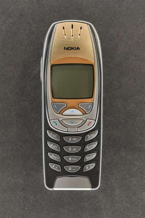 Old Nokia mobile phoneのeditorial素材