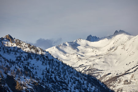 Mountains in the Alps