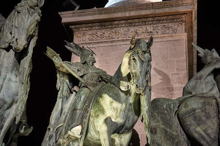 Heroes Square in Budapestのeditorial素材