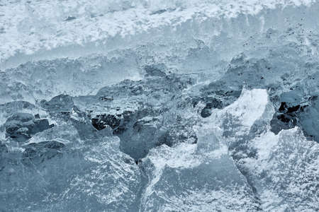 Block of glacier iceの写真素材