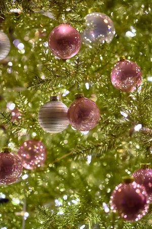 Christmas Tree Decorationの写真素材