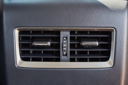 Car air vents closeupの写真素材