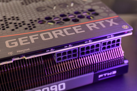 EVGA Geforce RTX 3090 Nvidia GPU display
