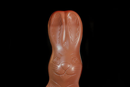 Easter Bunny Chocolate Figure