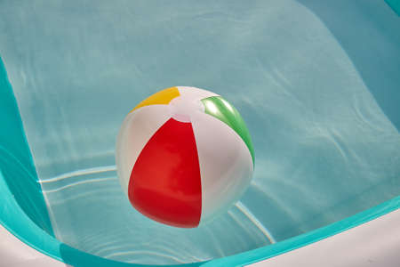 Ball in the waterの写真素材