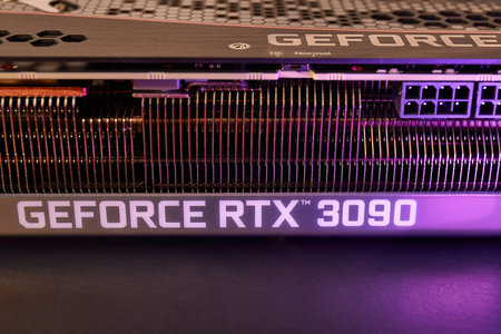 EVGA Geforce RTX 3090 Nvidia GPU display