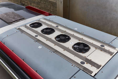 Bus air-conditioning systemの写真素材