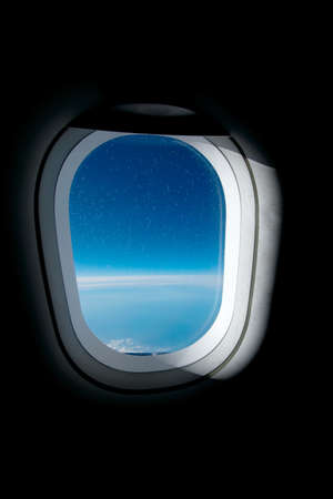 Flying with widow seatの写真素材