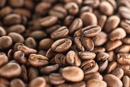 Roasted Coffee Beansの写真素材