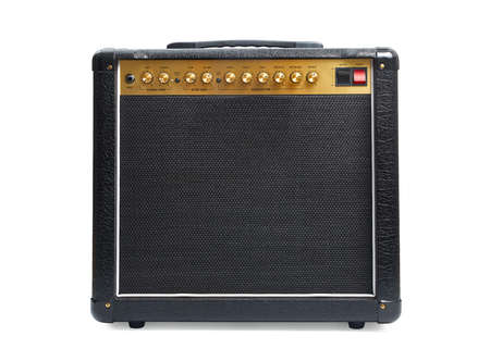 Guitar amplifier comboの写真素材