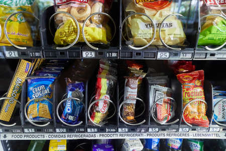 Snacks Vending Machineのeditorial素材