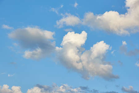 Clouds in the skyの写真素材