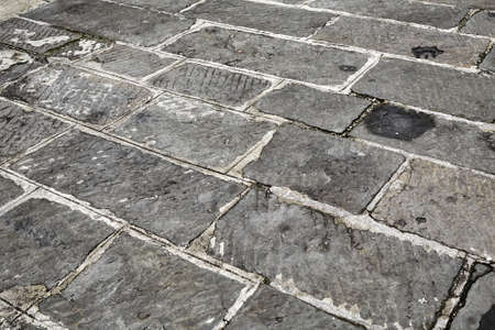 Stone Pavement Patternの写真素材