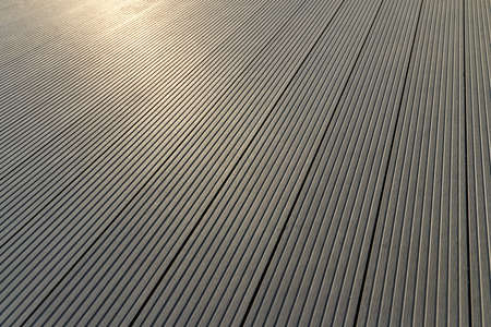 WPC Wood Plastic Composit Deck Textureの写真素材