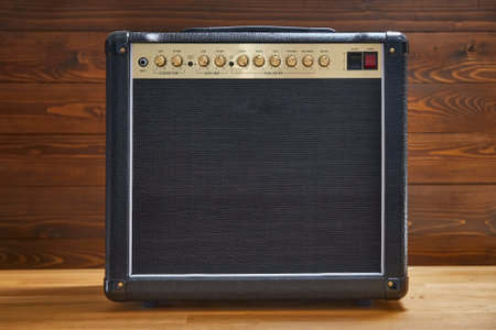 Guitar amplifier comboの写真素材