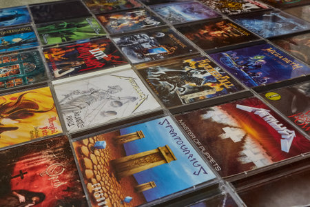 Metal CD albumsのeditorial素材