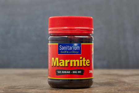 Jar of Marmite from New Zealandのeditorial素材