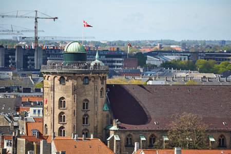 The Round Tower in Copenhagenのeditorial素材