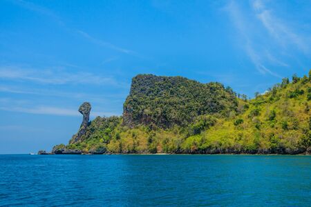 Koh Kai Island on the andaman sea,Krabi, Thailandの写真素材