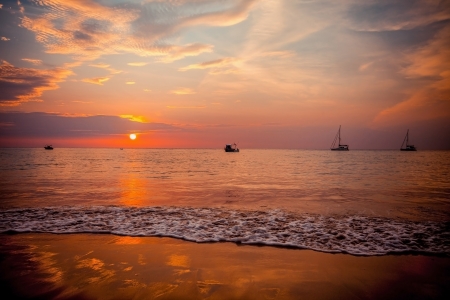Nai Yang Beach,Phuket,Thailandの写真素材