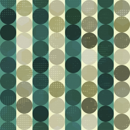 vintage circle grunge seamlesのイラスト素材