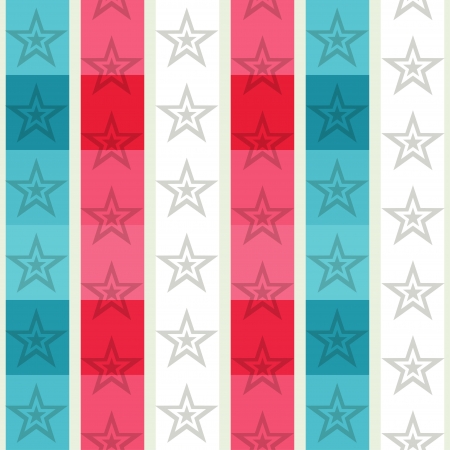 stars seamless patternのイラスト素材