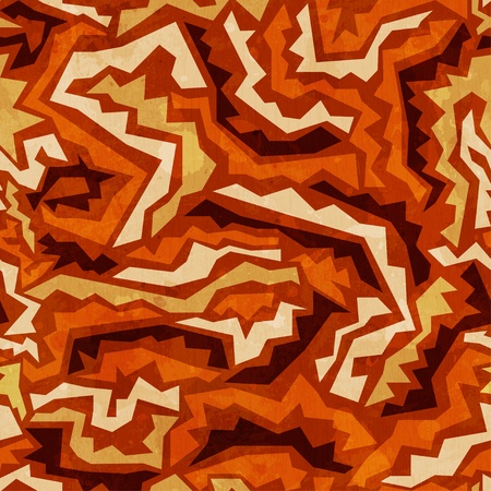 aztec seamless pattern with grunge effectのイラスト素材