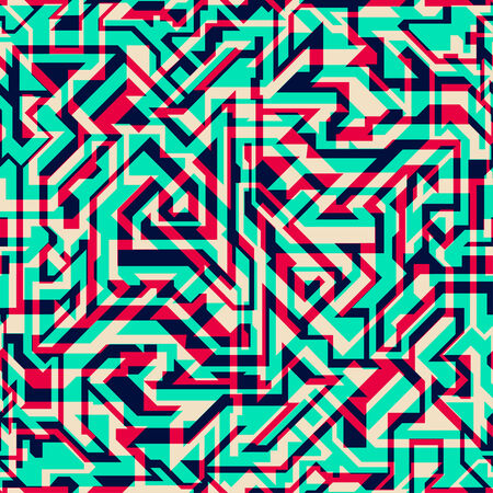 bright lines seamless patternのイラスト素材