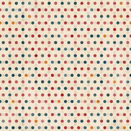 point seamless pattern with grunge effectのイラスト素材