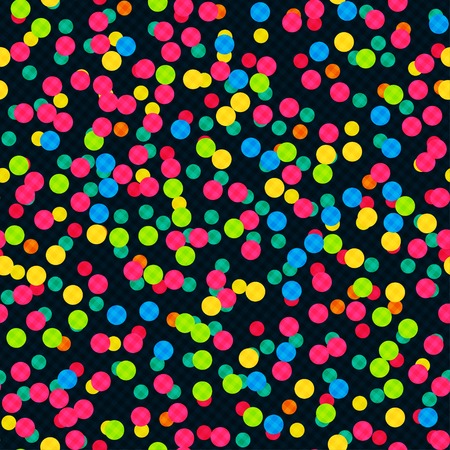 colored points seamless patternのイラスト素材