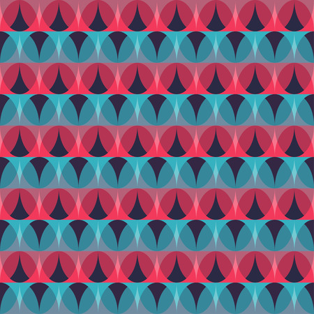 red mosaic seamless patternのイラスト素材