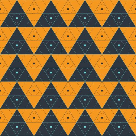 Colored grid seamless patternのイラスト素材