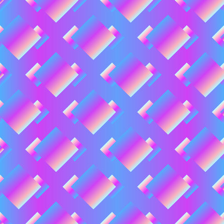 Abstract squares seamless pattern.のイラスト素材