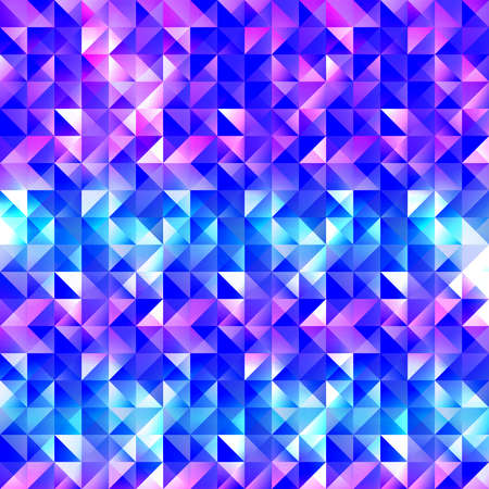 Blue triangle seamless pattern.のイラスト素材