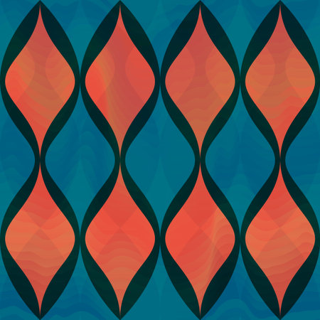 retro mosaic seamless pattern