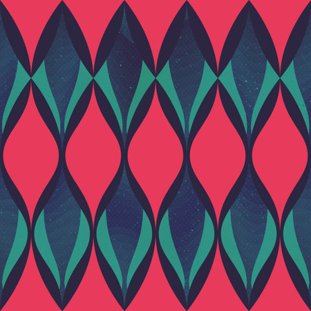 Retro mosaic. seamless texture